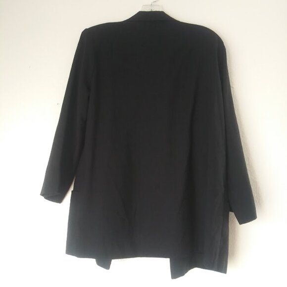 Joanna women's size S black blazer - Picture 4 of 13